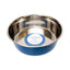 Country Living Set of 2 Heavy Gauge Stainless Steel Dog Bowls - Perfect for Food & Water Bowl American Pet Supplies