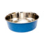 Country Living Set of 2 Heavy Gauge Stainless Steel Dog Bowls - Perfect for Food & Water Bowl American Pet Supplies