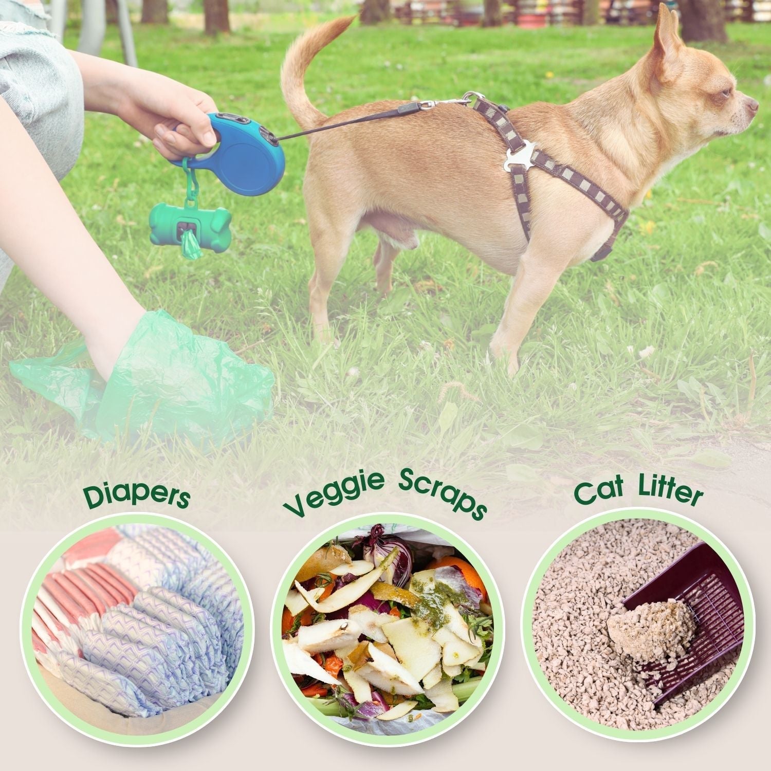 Handle Tie Dog Poop Bags Pet Waste Bags Pet N Pet ®