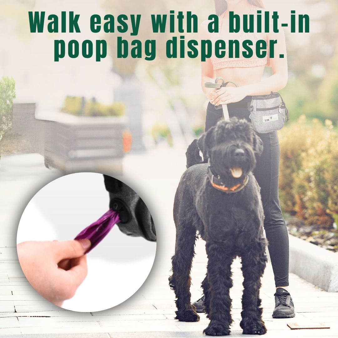 Dog Treat Pouch with 3 Rolls of Poop Bags Dog Training Accessories Pet N Pet ®