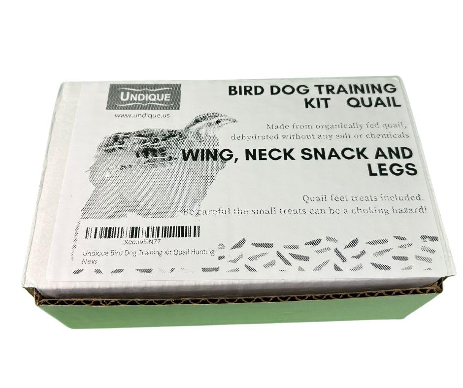 Quail Wing Dog Training Kit - Nutritious Dog Treats and Quail Wing for Effective Dog Training Sessions - Reinforce Positive Behaviors with Training Treats - Not Suitable for Small Breeds Dog Treats Quailz.com by Undique LLC