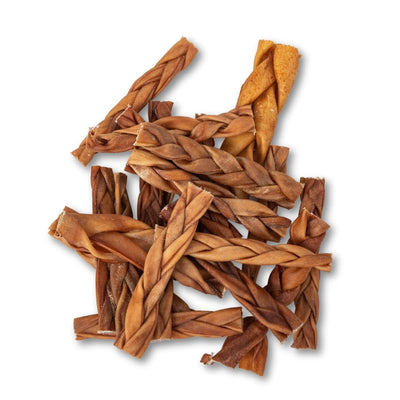 All-Natural Braided Collagen Stick Dog Treats, Supports Joint, Skin & Coat Health – 6-Inch Standard (25/case) Dog Treats American Pet Supplies