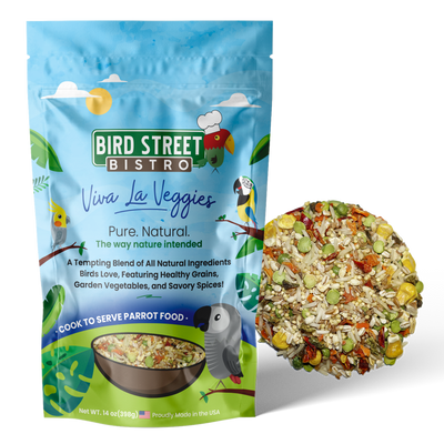 Viva La Veggies 14 oz Parrot Food Bird Street Bistro