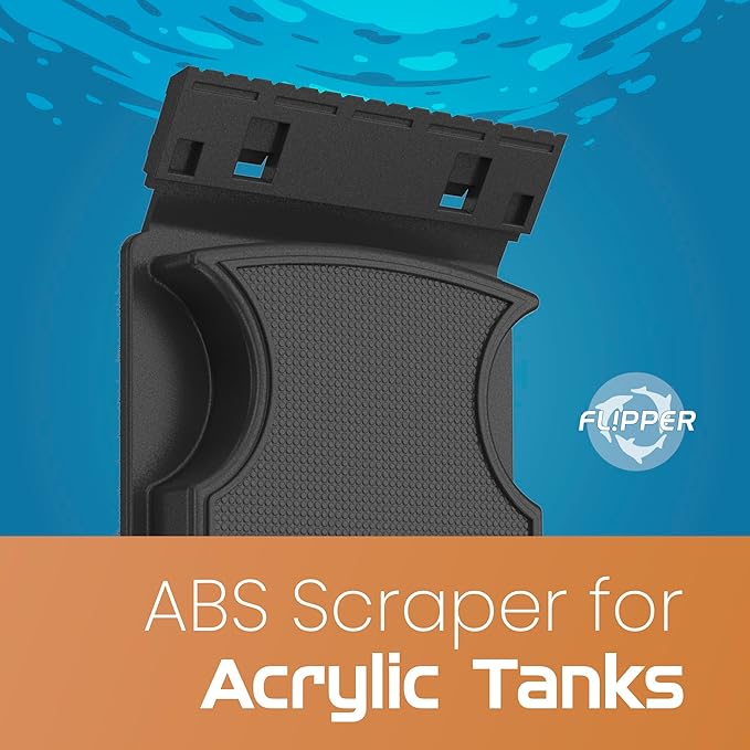 Flipper Standard ABS Replacement Blades 3 Pack - Acrylic Tanks Replacement Blades Flipper Aquarium Products