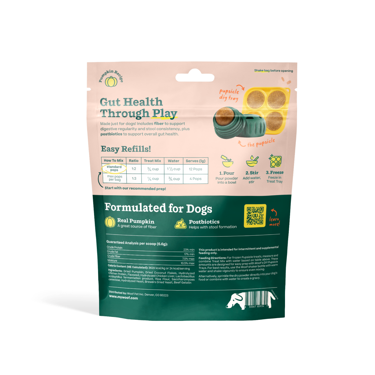 Pupsicle Treat Mix - Balanced Belly Woof