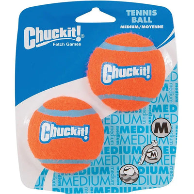 Chuck it! Tennis balls medium 2 Pack FETCH K9 Outdoors
