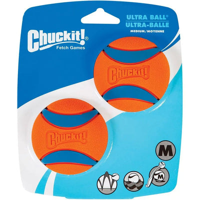 Chuck it! Ultra balls medium 2 pack FETCH K9 Outdoors