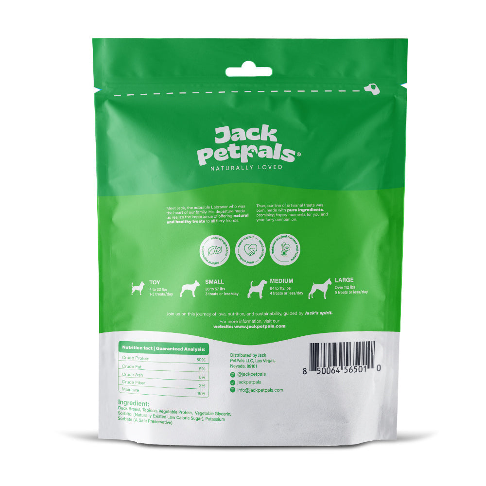 Jack PetPals Handcrafted Jerky Duck Breast Dog Treats (12oz) Dog Treats American Pet Supplies