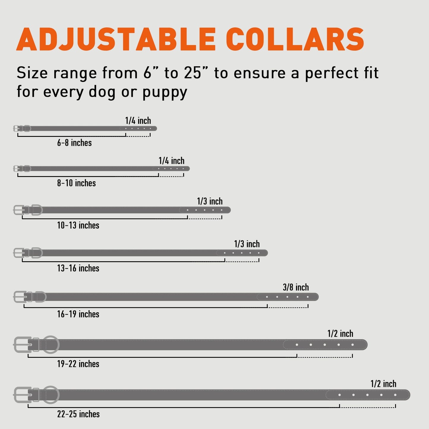 Soft Leather Round Dog Collar Dog Collar Dogline