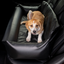 PupProtector™ Faux Leather Memory Foam Dog Car Bed - Black Full Back Seat (48" x 18" x 13") Travel Paw.com