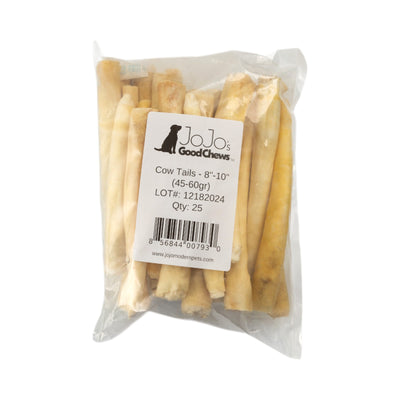 All-Natural Cow Tail Dog Treats – Premium Chews for Healthy Teeth & Gums – 8"-10" Inches (25/Case)