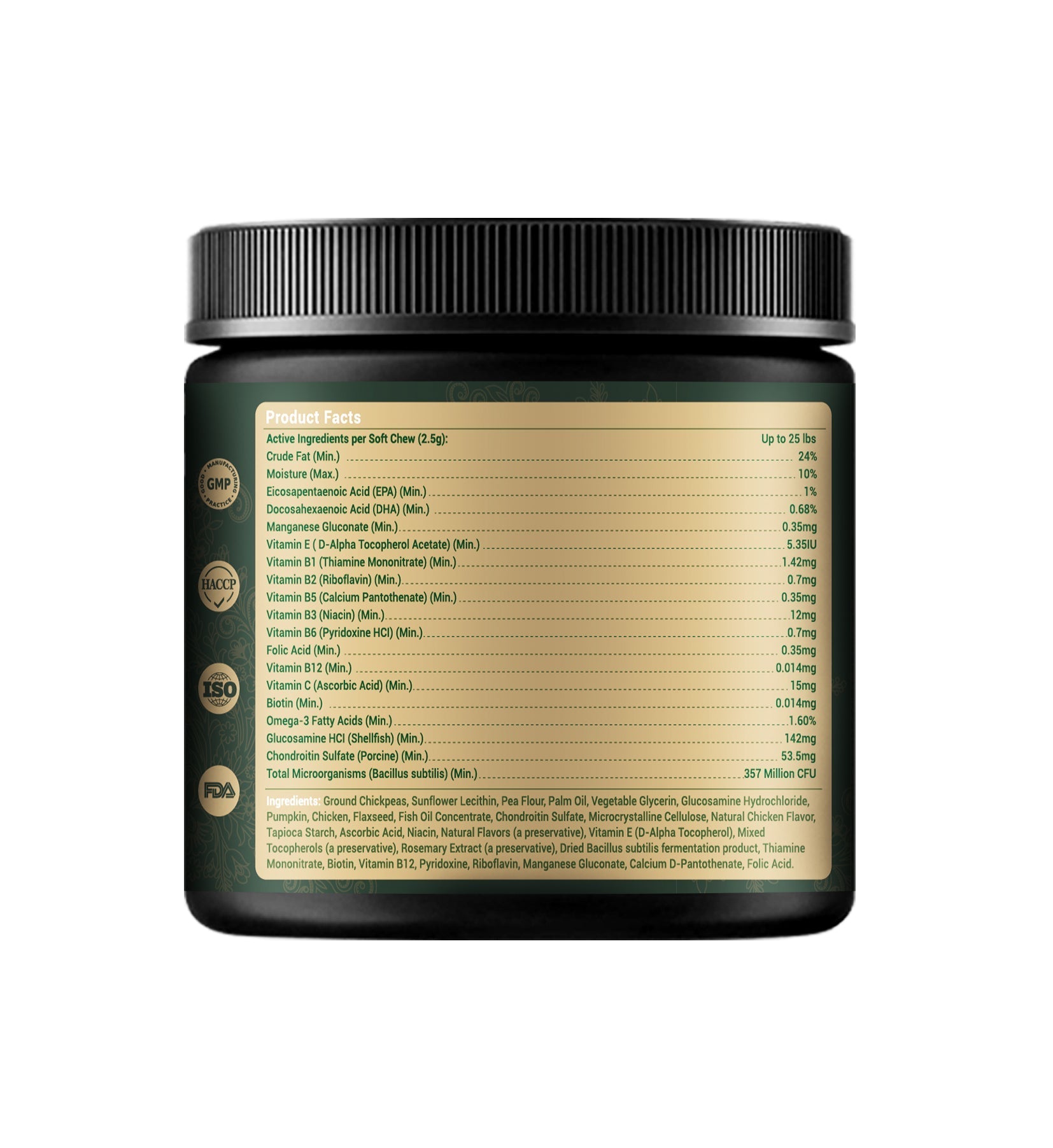 8-in-1 Daily Multivitamin Bites for Dogs – All-in-One Health Support, 120 Soft Chews Supplements Barrow & Hound