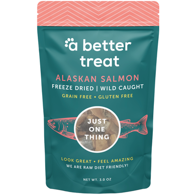Freeze Dried Wild Caught Salmon Dog and Cat Treats A Better Treat