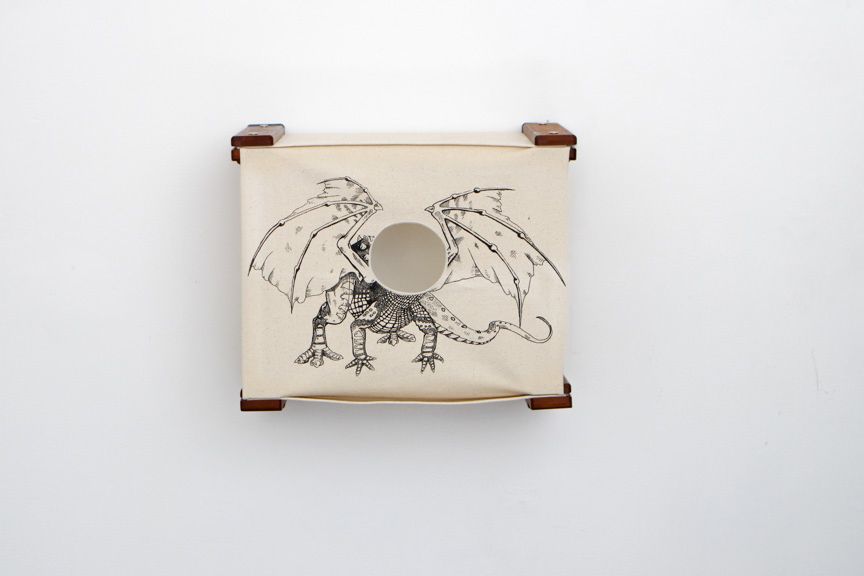 Enclosed Cat Bed - Cat Wall Cubby English Chestnut Bamboo Baby Dragon Catastrophic Creations