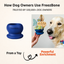 Freezball - Durable Fillable Dog Chew Bone Freezbone