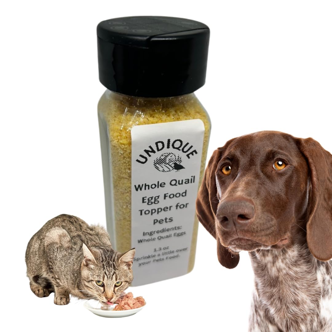 Quailicious Boost Pet Food Enhancer - Healthy Dog Food Topper with Whole Quail Eggs - Pet Health Supplements for Energy, Immune Function, Shiny Coat & Skin - Omega-3 & Omega-6 Rich Quailz.com by Undique LLC