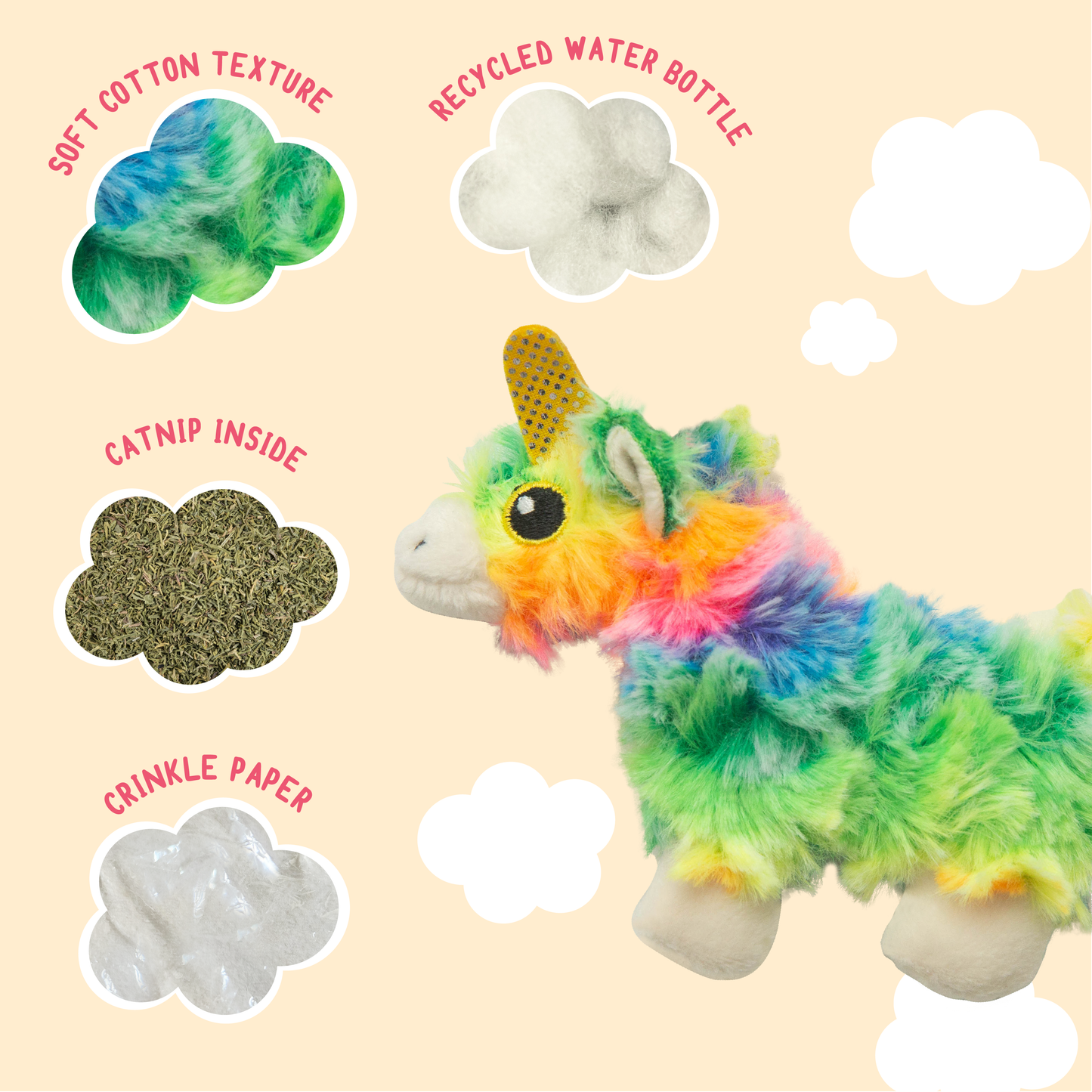 SnugArooz Kitty Momma w/ Catnip Cat Toy 4" Pet Palette Distribution