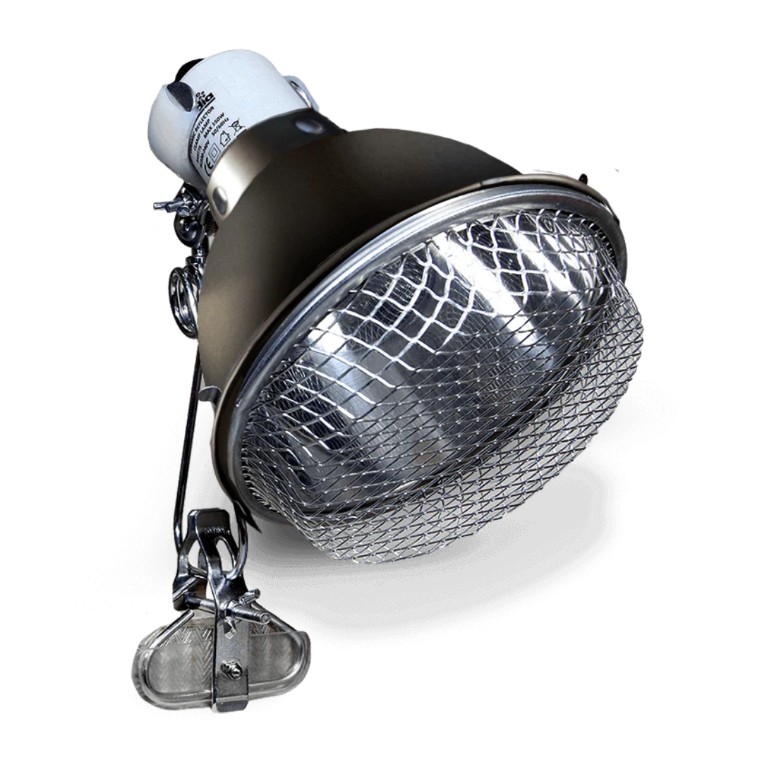 Arcadia Ceramic Reflector Clamp Lamp, Graphite Heating ReptiChip LLC