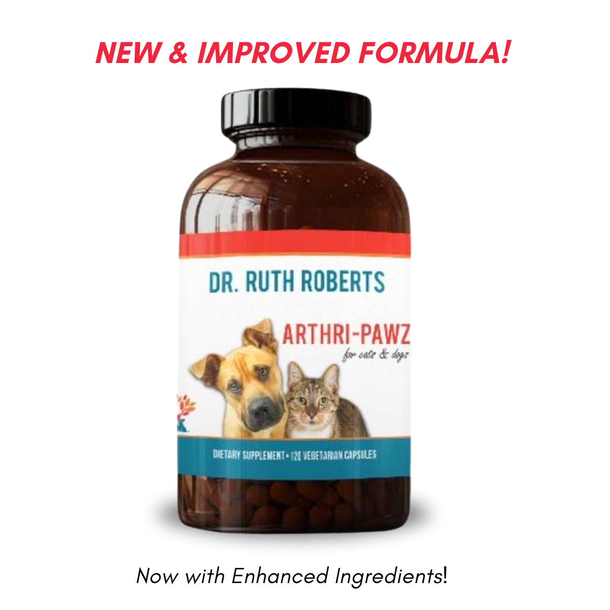 Arthri-Pawz – with Glucosamine for Cats and Dogs Joint Support Dr. Ruth Roberts