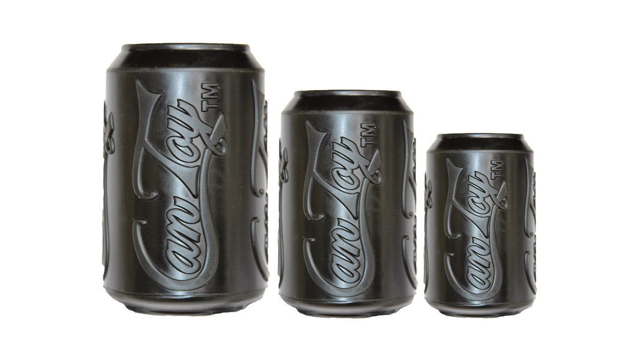 SP Magnum Can Toy eDispenser Ultra Durable Rubber Chew Toy & Treat Dispenser - Power Chewers Rubber Dog Toys SodaPup/True Dogs, LLC