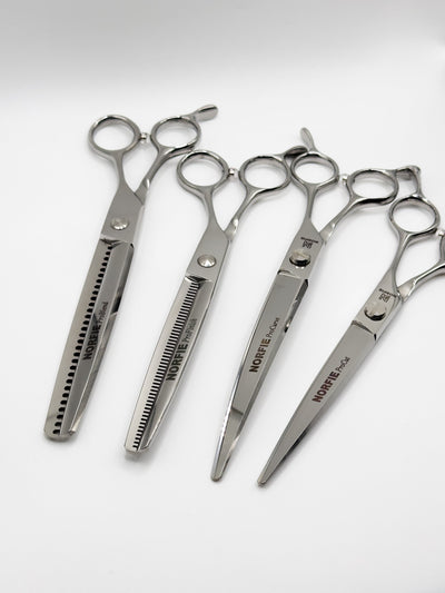 Norfie Pro Series 4-Piece VG10 Grooming Shear Set Scissor Norfie