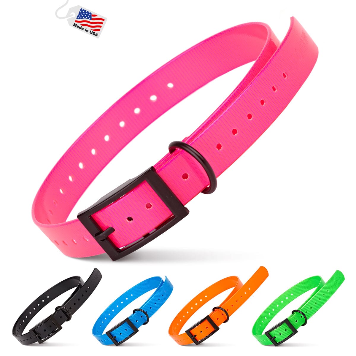 Biothane E-Collar Replacement Strap Dog Collar Dogline