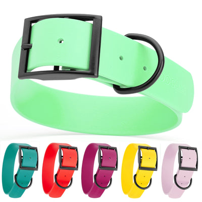 Biothane Waterproof Dog Collar - 1.5in Wide - X-Large (20 to 24 inches) Dog Collar Dogline