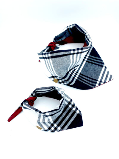 'Bobby' Reversible Pet Bandana Dog Bandana BESPOKE PAWS