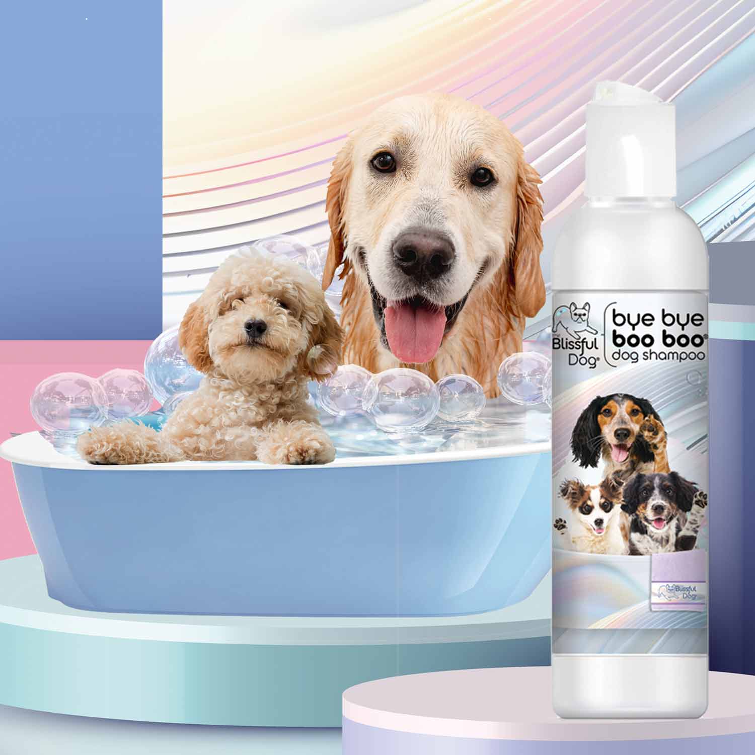 Bye Bye Boo Boo™ Dog Shampoo & Bar Soap BBBB SHAMPOO The Blissful Dog