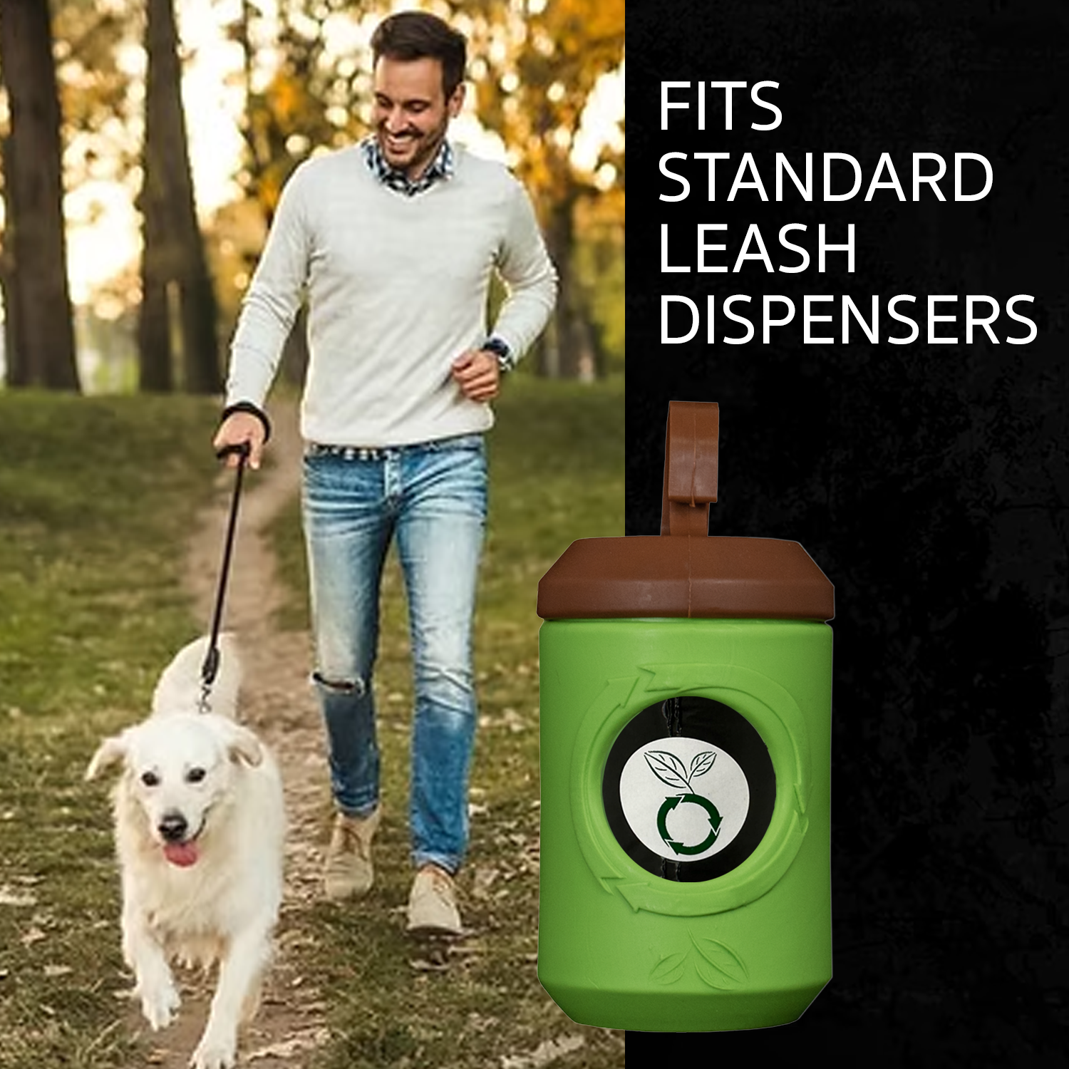 beyondGREEN Dog Waste Bags – Folded Rolls – Made in USA, Leak-Resistant, Extra-Strong Dog Waste Bags beyondGREEN biotech™