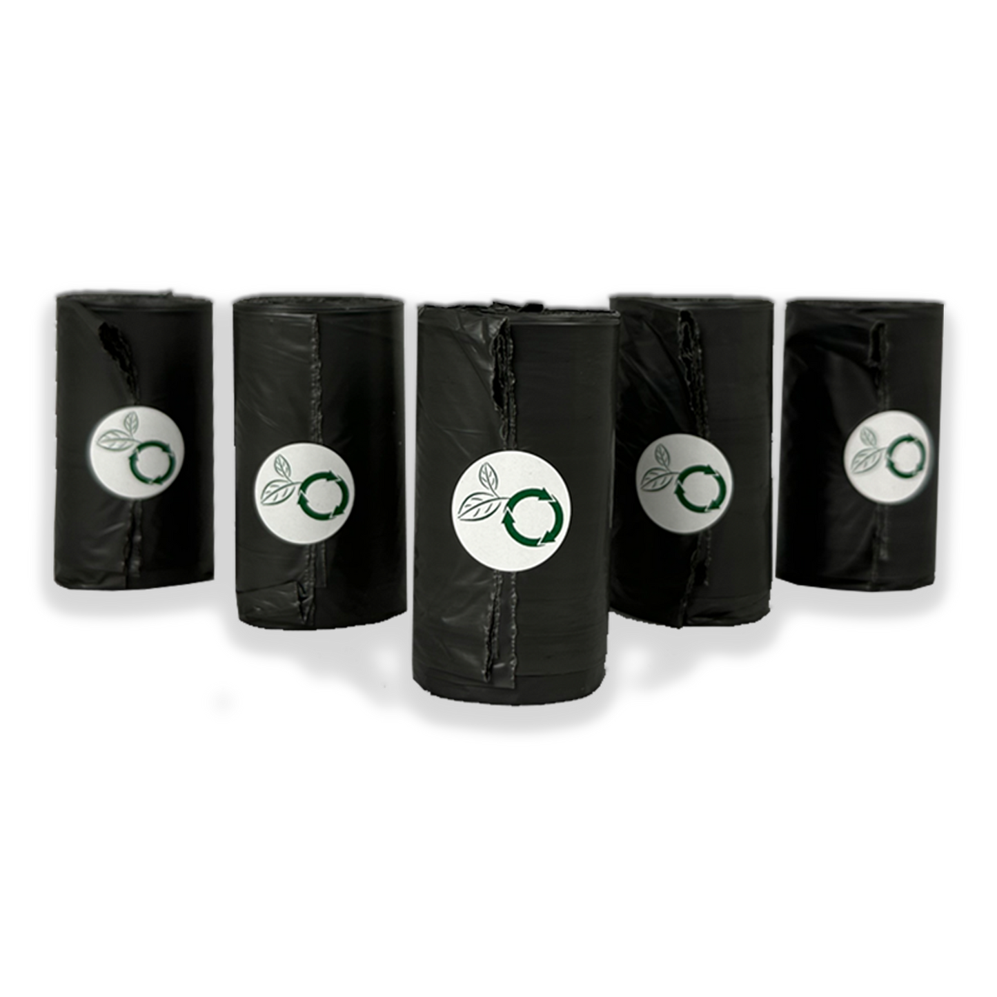 beyondGREEN Dog Waste Bags – Folded Rolls – Made in USA, Leak-Resistant, Extra-Strong 315 Count - Black Bags Dog Waste Bags beyondGREEN biotech™