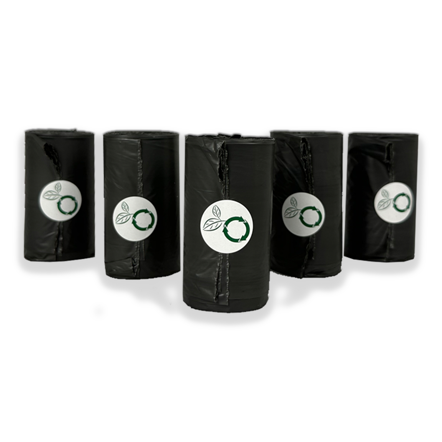 beyondGREEN Dog Waste Bags – Folded Rolls – Made in USA, Leak-Resistant, Extra-Strong 315 Count - Black Bags Dog Waste Bags beyondGREEN biotech™