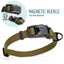 Biothane Waterproof Dog Collar with Magnetic Quick Release Buckle W 3 4" x L 12-19" Coyote Brown Dog Collars Dogline