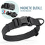 Biothane Waterproof Dog Collar with Magnetic Quick Release Buckle W 1" x L 15-25" Black Dog Collars Dogline