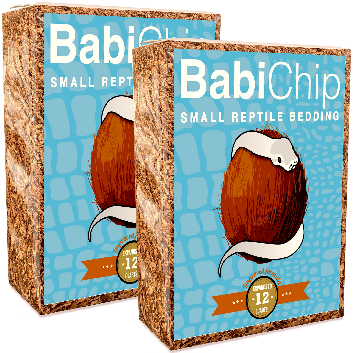 BabiChip Premium Small Sized Coconut Chips; Ready to Use Substrate ReptiChip LLC