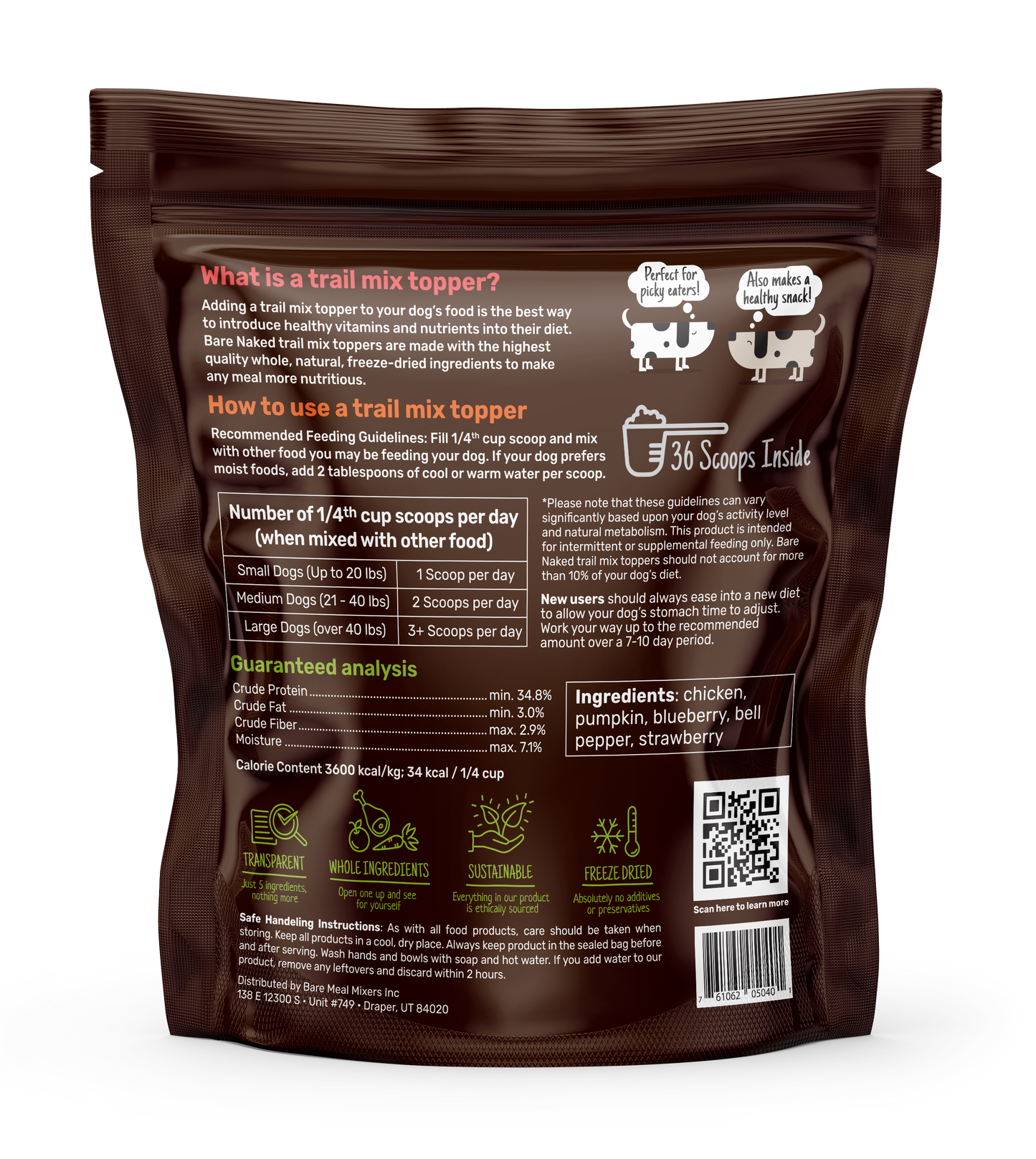 Chicken Mix - 12oz Bare Naked Pet Co.