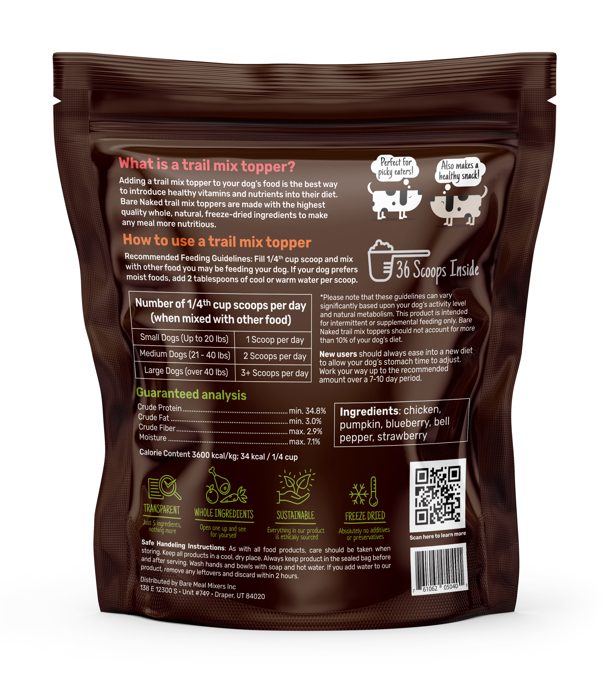 Chicken Mix - 12oz Bare Naked Pet Co.