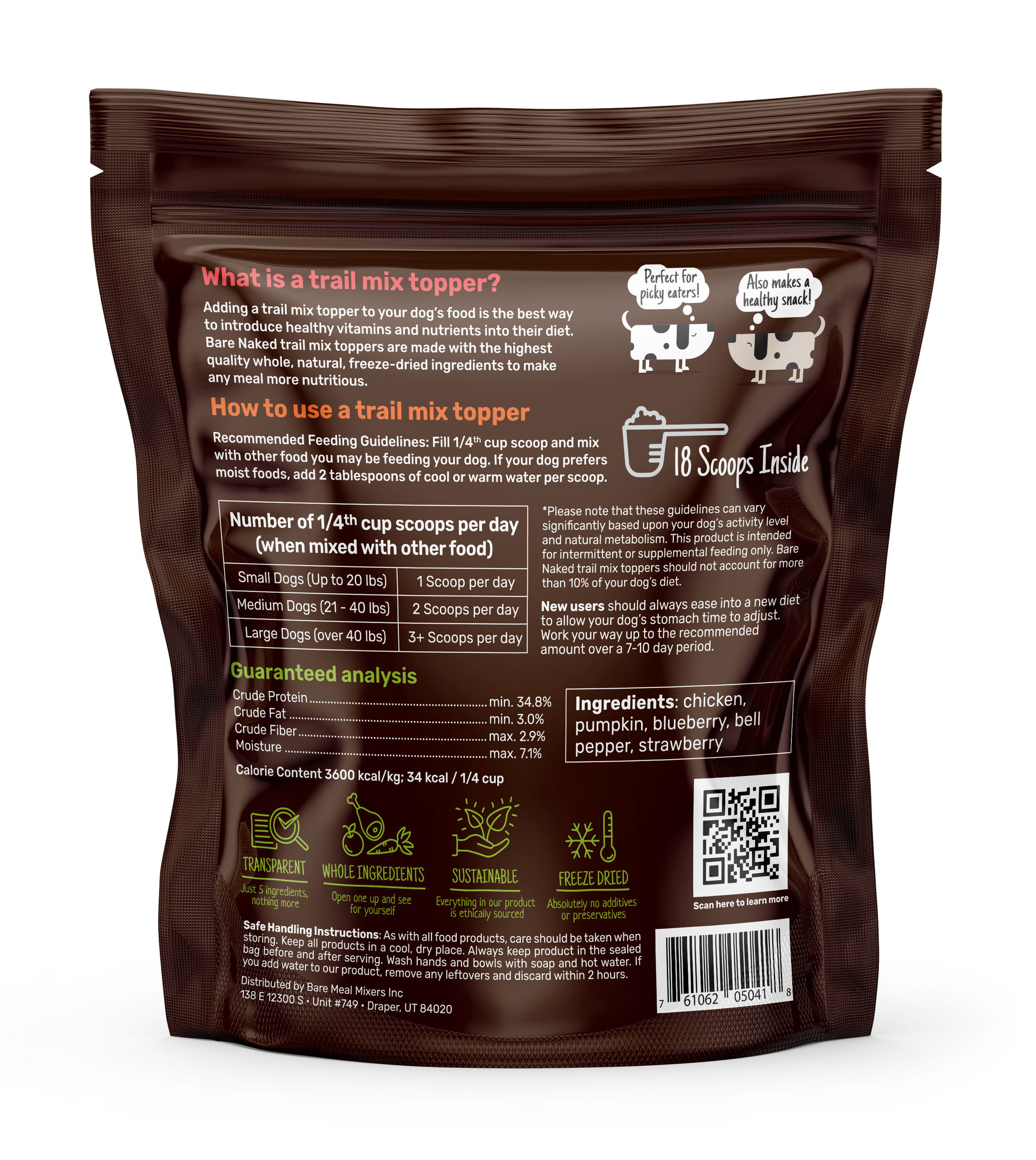 Chicken Mix - 6oz Bare Naked Pet Co.