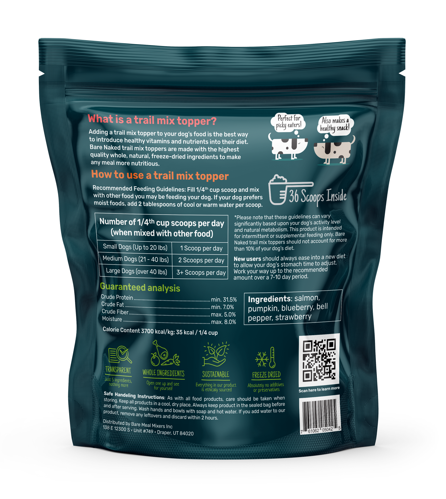 Salmon Mix - 12oz Bare Naked Pet Co.