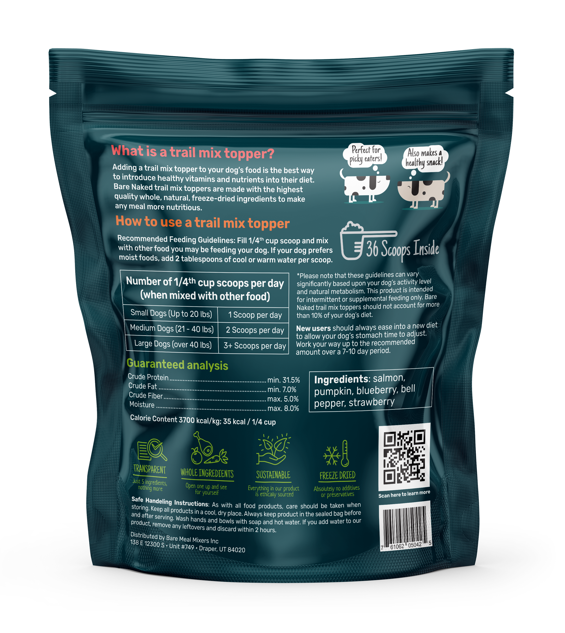 Salmon Mix - 12oz Bare Naked Pet Co.