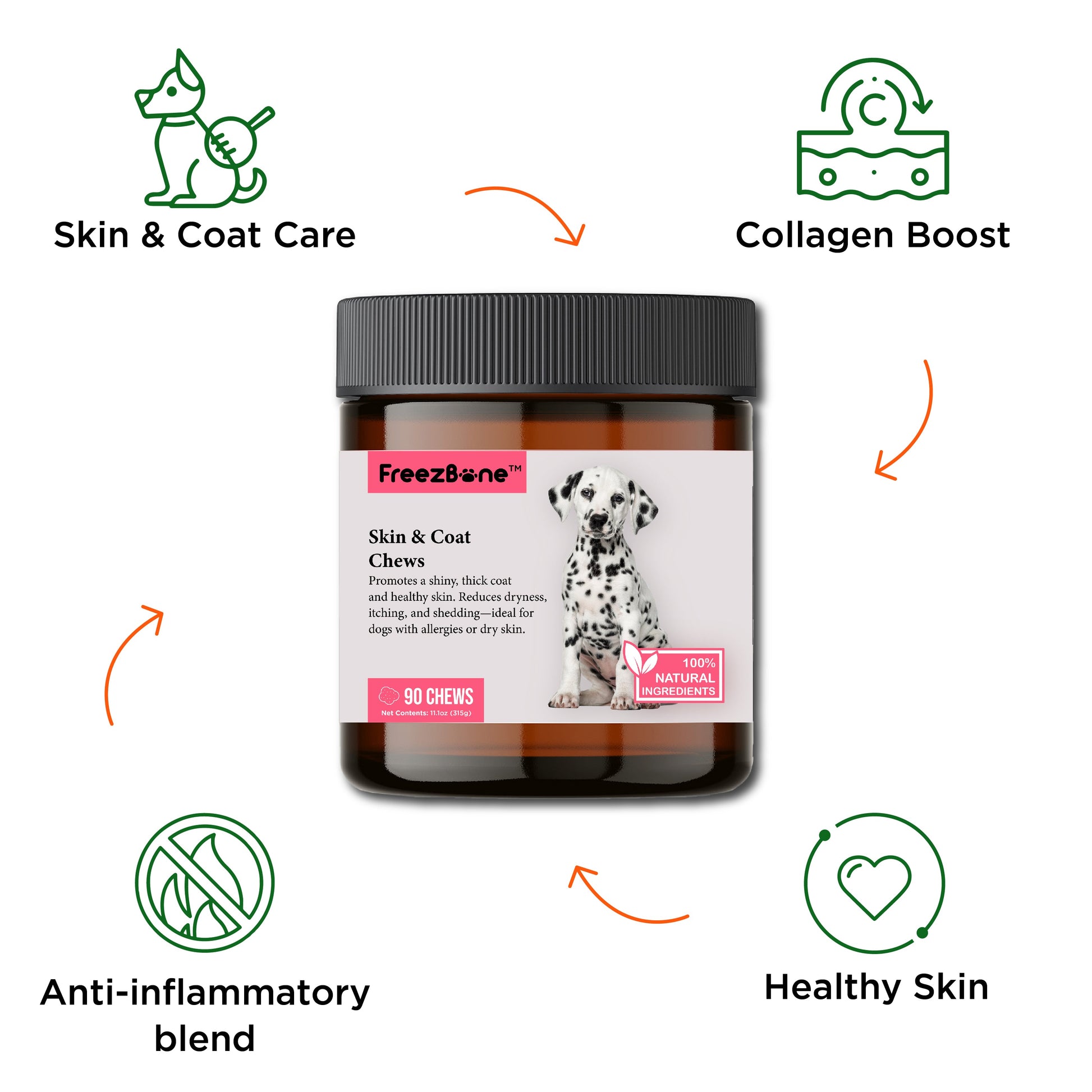 Allergy & Immune Chews (90 Chews) Freezbone