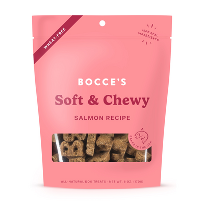 Bocce's Bakery Salmon Soft & Chewy Dog Treats 6oz Soft & Chewy Antelope Pets