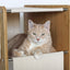 The Grotto - Short Cat Tree for Small Spaces Cat Condo Catastrophic Creations