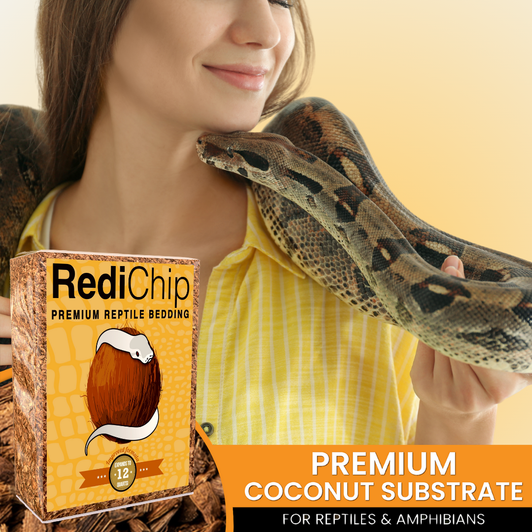 RediChip Premium Medium Sized Coconut Chips; Ready to Use Substrate ReptiChip LLC