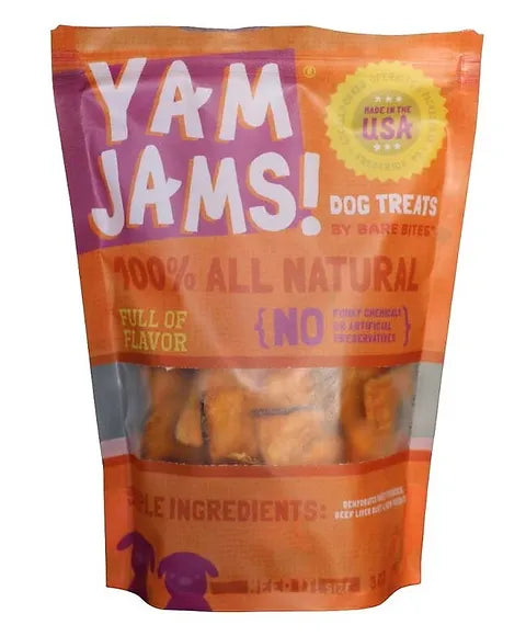 yam jams bare bites dog treats