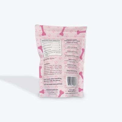 Single Ingredient, High Value Freeze-Dried Training Treats for Dogs & Cats - Shrimp The Dog Bodega