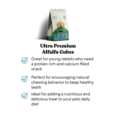 Rabbit Hole Hay All Natural Alfalfa Hay Cubes Cubes Rabbit Hole Hay