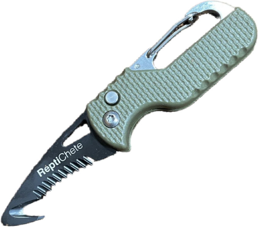 ReptiCheté Coco Accessing Tool Black Green Tools ReptiChip LLC