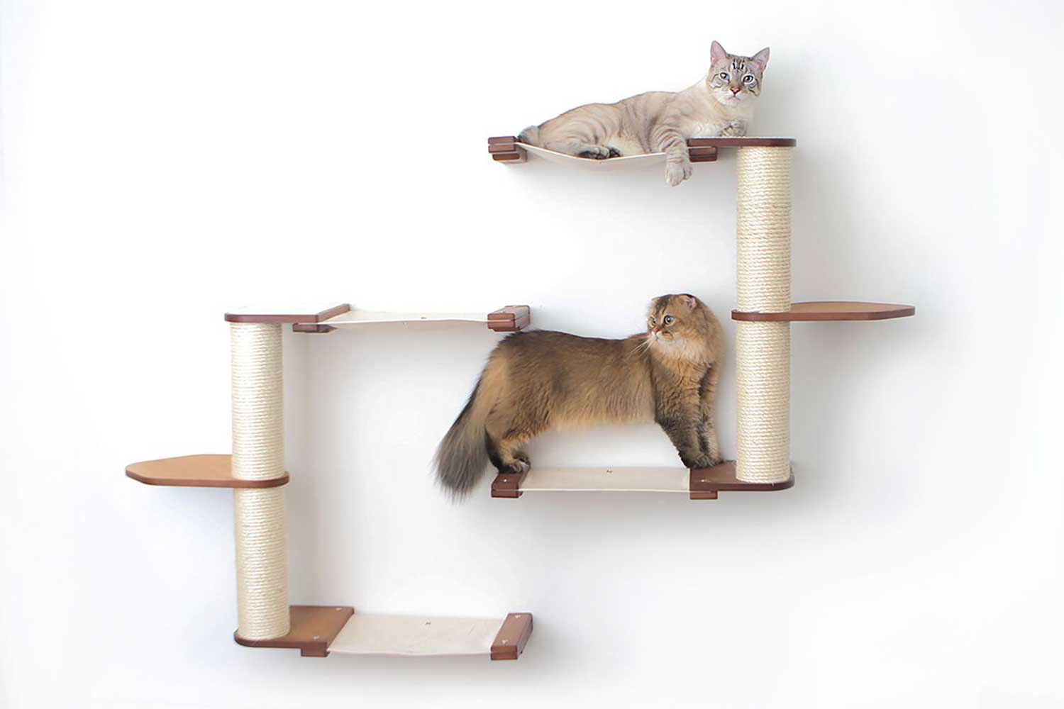 The Catacombs - Cat Tree Scratching Post System Cat Condo Catastrophic Creations