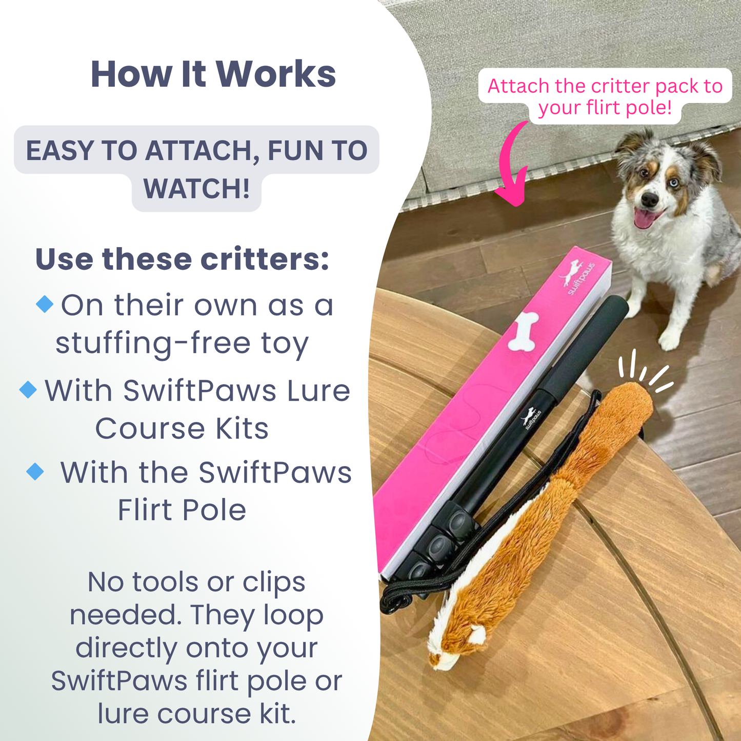 Critter Pack Accessories SwiftPaws
